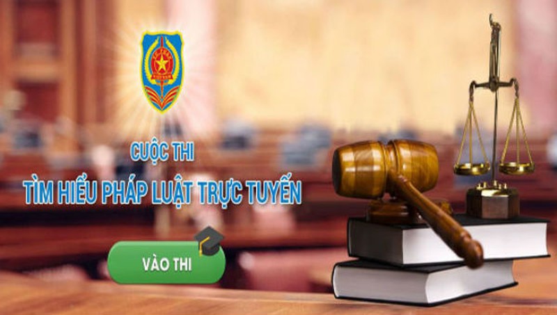 Triển khai thực hiện cuộc thi trực tuyến tìm hiểu  kiến thức pháp luật năm 2019