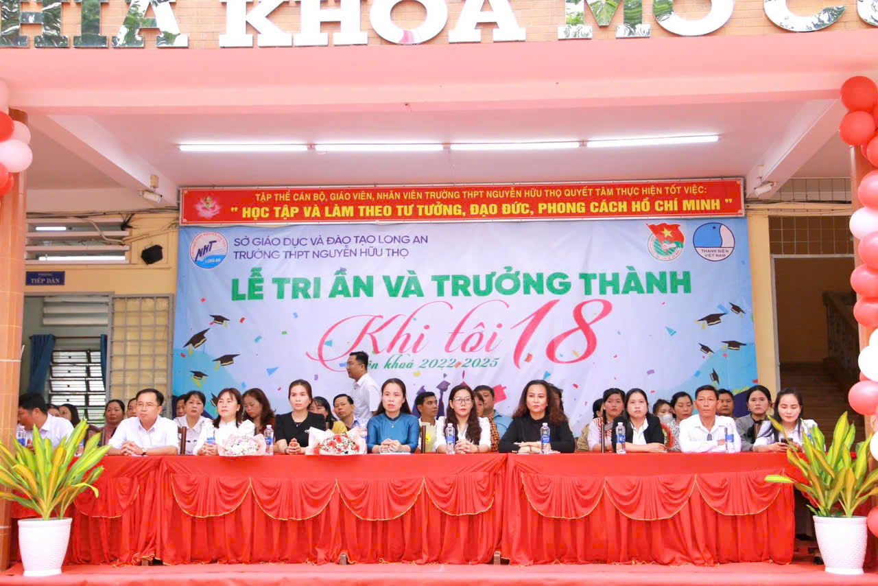 Lễ tri ân trường thành 2024-2025